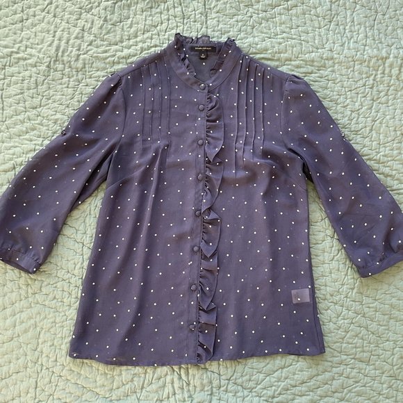 Banana Republic Ruffle Blouse - Picture 1 of 4